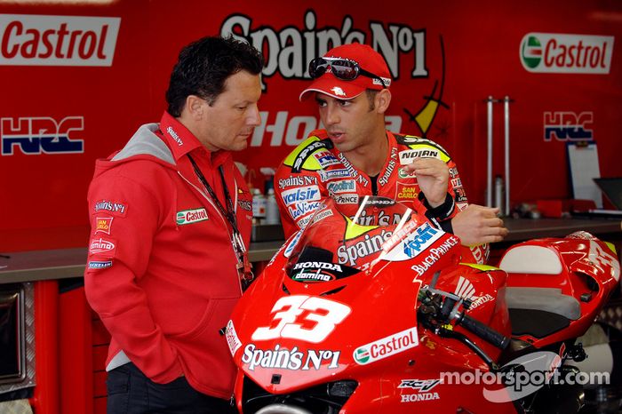 Marco Melandri Y Fausto Gresini