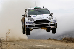 Elfyn Evans et Daniel Barrit, M-Sport Ford Fiesta WRC