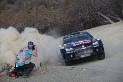 Andreas Mikkelsen y Ola Floene, Volkswagen Polo WRC, Volkswagen Motorsport
