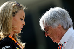 Carmen Jorda, Piloto de desarrollo de Lotus F1 y Bernie Ecclestone