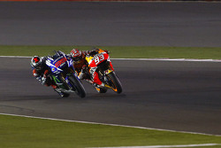 Jorge Lorenzo, Yamaha Factory Racing y Marc Marquez, Repsol Honda Team;