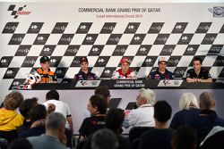 Dani Pedrosa, Repsol Honda Team and Andrea Dovizioso, Ducati Team y Marc Marquez, Repsol Honda Team