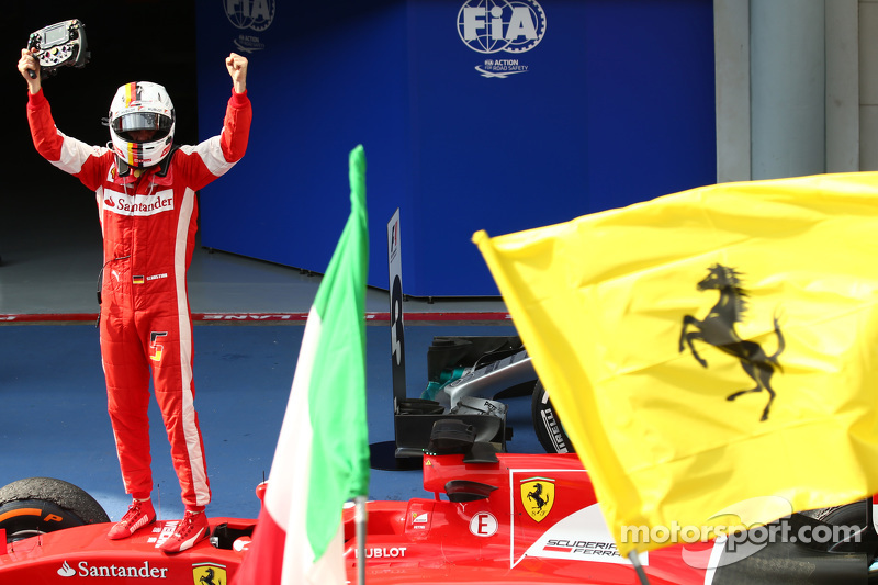 1. Sebastian Vettel, Ferrari