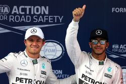 Nico Rosberg, Mercedes AMG F1 Team y Lewis Hamilton, Mercedes AMG F1 Team