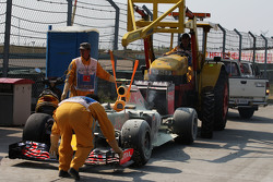 Даниил Квят, Red Bull Racing RB11 сходит из-за поломки двигателя