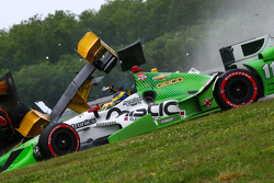 Симон Пажено, Team Penske Chevrolet, Райан Хантер-Рей, Andretti Autosport Honda, Себастьен Бурдэ, KV