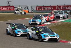 Andrea Belicchi, SEAT Leon Racer, Target Competition y Stefano Comini, SEAT Leon Racer, Target Compe
