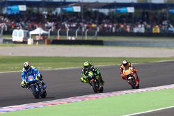 Маверик Виньялес, Team Suzuki MotoGP, Пол Эспаргаро, Monster Yamaha Tech 3 и Стефан Брадль, Athina Forward Racing Yamaha