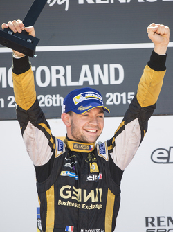 Le vainqueur Matthieu Vaxivière, Lotus