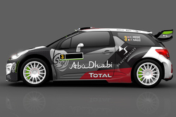 Livrée pour Kris Meeke et Paul Nagle, Citroën DS3 WRC, Citroën World Rally Team