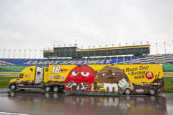 Hauler of Erik Jones, Joe Gibbs Racing Toyota