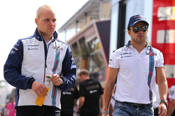 Валттери Боттас, Williams F1 Team и Фелипе Масса, Williams F1 Team