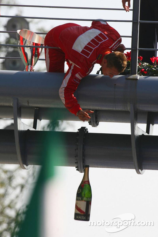 Podium : Michael Schumacher, vainqueur