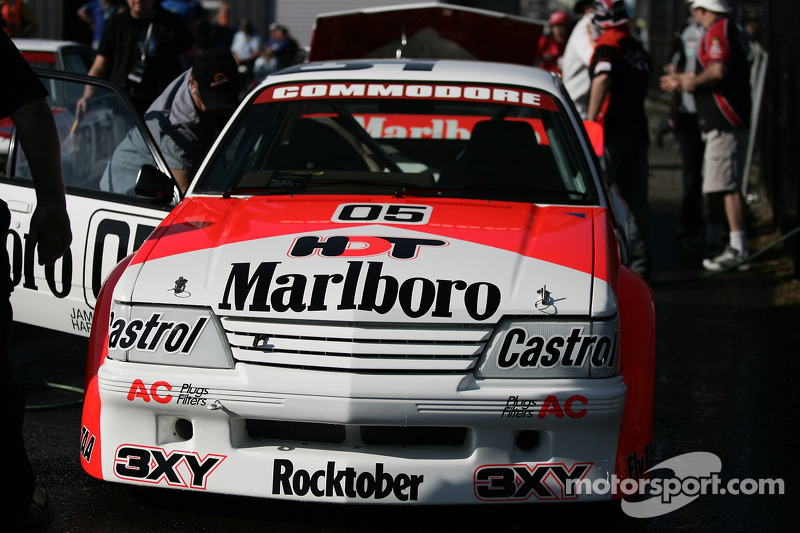 An incredible line-up of Brock cars