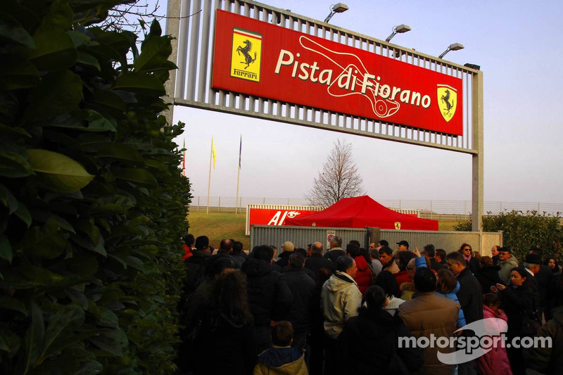 Guests arrive at Fiorano