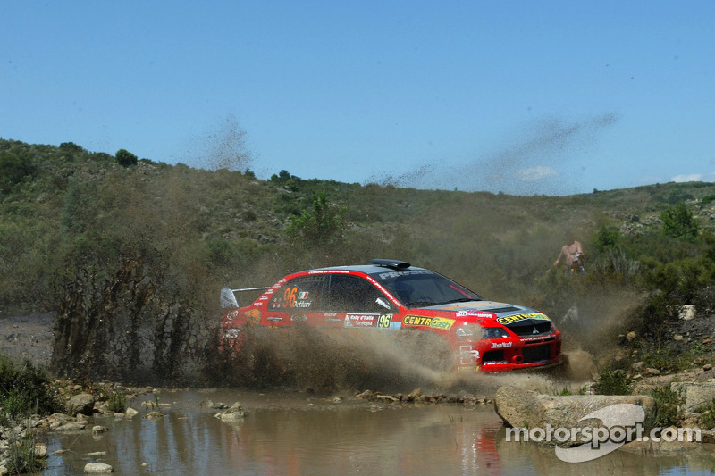 Giuseppe Dettori et Marco Corda, Mitsubishi Lancer Evolution IX
