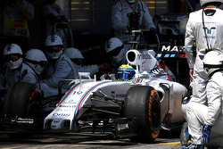 Felipe Massa, Williams F1 Team pendant un arrêt aux stands