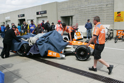 La voiture de Simona de Silvestro, Andretti Autosport Honda
