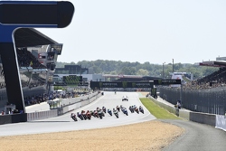Départ : Jorge Lorenzo, Yamaha Factory Racing mène