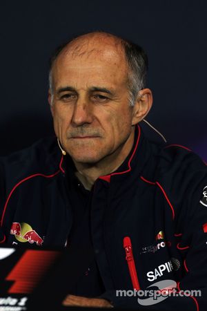 Franz Tost, Chefe da Scuderia Toro Rosso Team na Coletiva de Imprensa da FIA