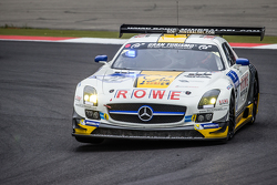 #22 Rowe Racing Mercedes-Benz SLS AMG GT3: Maro Engel, Jan Seyffarth, Renger van der Zande, Thomas Jäger