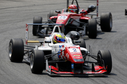 Jake Dennis, Prema Powerteam Dallara Mercedes-Benz et Lance Stroll, Prema Powerteam Dallara Mercedes-Benz