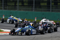 Nicolas Pohler, Double R Racing Dallara Mercedes-Benz y Tatiana Calderon, Carlin Dallara Volkswagen