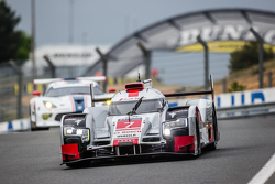 #7 Audi Sport Team Joest Audi R18 e-tron quattro : Marcel Fässler, Andre Lotterer, Benoit Tréluyer