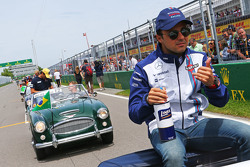 Felipe Massa, Williams lors de la parade des pilotes
