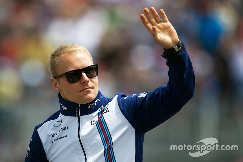 Valtteri Bottas, Williams en el desfile de pilotos