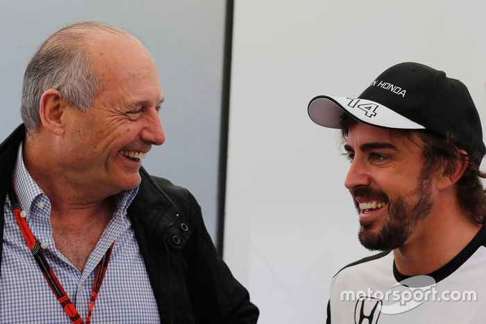Ron Dennis y Fernando Alonso, McLaren Honda