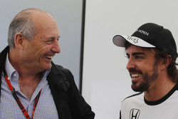 Ron Dennis et Fernando Alonso, McLaren Honda