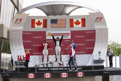 458TP Podio: Vincitore della gara #38 The Collection Ferrari 458: Gregory Romanelli, secondo posto #