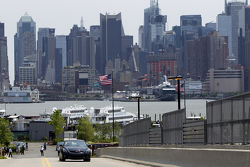 Les rues surplombant Manhattan