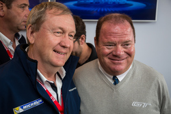 Pascal Couasnon, Directeur van MICHELIN Motorsport, met Chip Ganassi