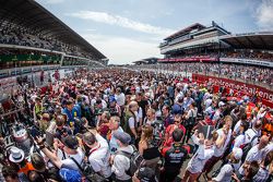 Ambiente parrilla de salida
