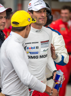 Segundo colocado da LMP1 da Porsche Team: Mark Webber