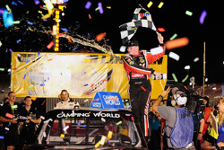 Race winner Cole Custer, JR Motorsports Chevrolet