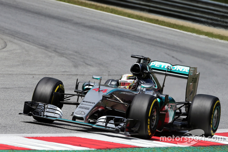#30: Lewis Hamilton, Mercedes F1 W06, Spielberg 2015: 1:08,455
