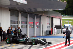 Pascal Wehrlein, Mercedes AMG F1 W06 Piloto de reserva