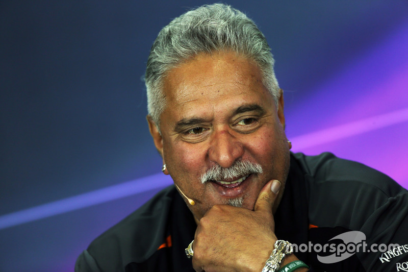 Dr. Vijay Mallya, Pemilik tim Sahara Force India F1 di Konferensi Pers FIA