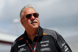 Dr. Vijay Mallya, proprietário da Sahara Force India F1 Team