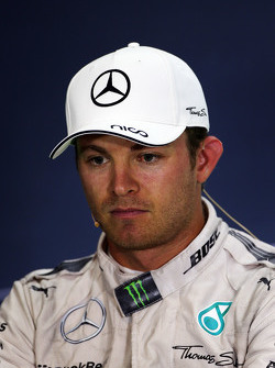 Нико Росберг, Mercedes AMG F1 на пресс-конференции FIA