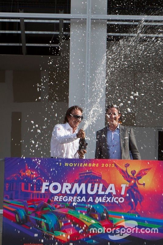 Emerson Fittipaldi, Embajador del GP de México con Rodrigo Sánchez de CIE