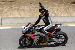 Le poleman Jordi Torres, Aprilia Racing Team Red Devils