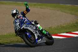 #21 Yamaha: Katsuyuki Nakasuga, Pol Espargaro, Bradley Smith in pole position