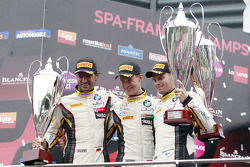Podium : les vainqueurs Markus Palttala, Nicky Catsburg, Lucas Luhr, Marc VDS Racing Team