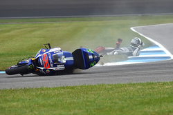 Jorge Lorenzo, Yamaha Factory Racing, choca