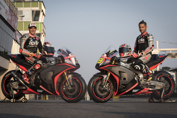 Stefan Bradl et Alvaro Bautista, Aprilia Racing Team Gresini