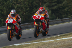 Marc Marquez and Dani Pedrosa, Repsol Honda Team